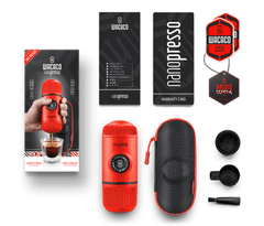 Wacaco Nanopresso Lava Red + tvrdé púzdro