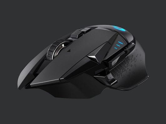 Herná myš Logitech G502 Lightspeed káblová 16 000 DPI rýchle nabíjanie