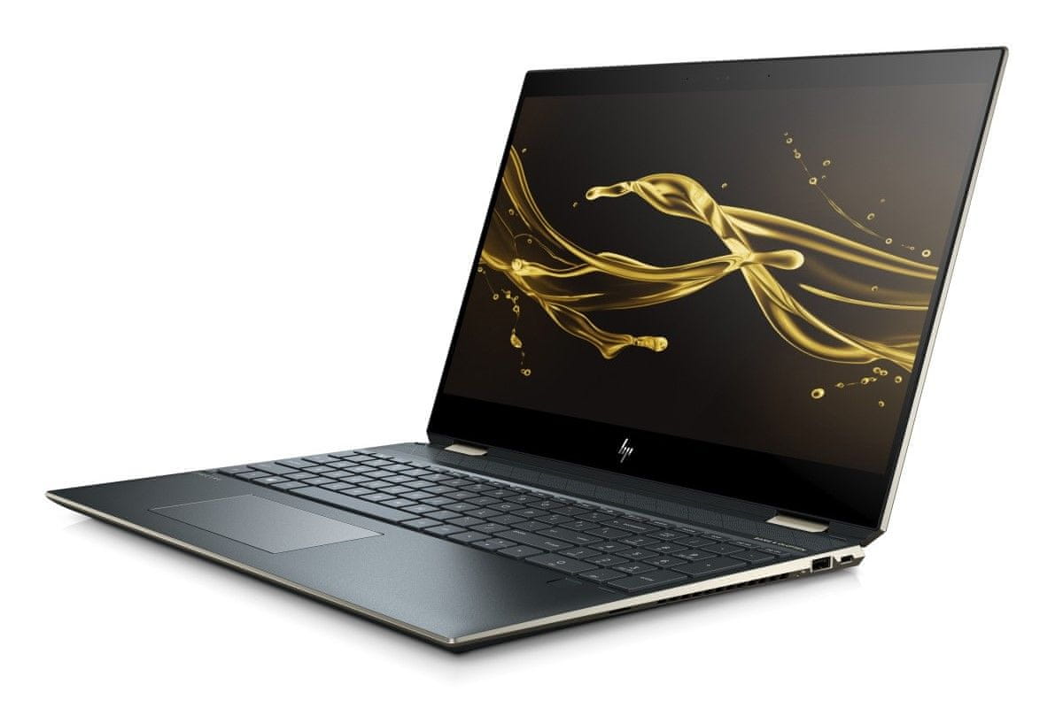 Notebook HP Spectre x360 15-df UHD 4K SSD DDR4 krásný obraz detailní zobrazení