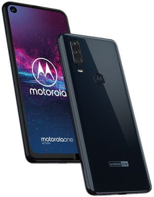 Motorola One Action, bezrámčekový displej, veľký, 21:9, vysoké rozlíšenie