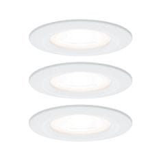 Paulmann Paulmann Vstavané svietidlo LED Nova kruhové 3x6,5W GU10 biela mat nevýklopnou 934.42 P 93442 93442