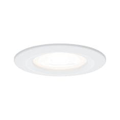 Paulmann Paulmann Vstavané svietidlo LED Nova kruhové 1x6,5W GU10 biela mat nevýklopnou 3-krokové-stmievateľné 934.77 P 93477 93477