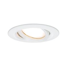 Paulmann Paulmann Vstavané svietidlo LED Nova Plus kruhové 1x6,8W biela mat výklopné stmievateľné 936.81 P 93681 93681