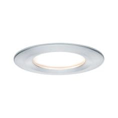 Paulmann Paulmann Vstavané svietidlo LED Nova kruhové 1x6,5W hliník brúsený nevýklopnou 3-krokové-stmievateľné 934.97 P 93497 93497