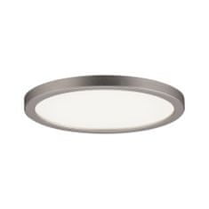 Paulmann Paulmann LED zabudovateľný panel Areo IP44 kruhové 120mm 8W nikel mat stmievateľné 929.36 P 92936 92936