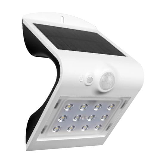 Century CENTURY SOLÁRNE LED ARCADIA 1.5 SENZOR BIELA 1,5W 4000K 220L IP65 CEN AcSB-151240