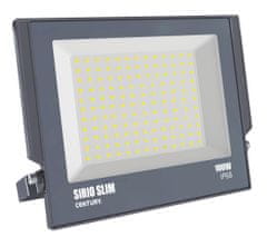 Century CENTURY REFLEKTOR LED SIRIO SLIM ČIERNY 100W 4000K 9000l 110d 270x29x230mm IP66 CEN SRS-1009540