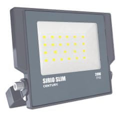 Century CENTURY REFLEKTOR LED SIRIO SLIM ČIERNY 20W 4000K 1800Lm 110d 160x29x147mm IP66 CEN SRS-209540