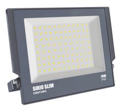 Century CENTURY REFLEKTOR LED SIRIO SLIM ČIERNY 70W 4000K 6300Lm 110d 270x29x230mm IP66 CEN SRS-709540