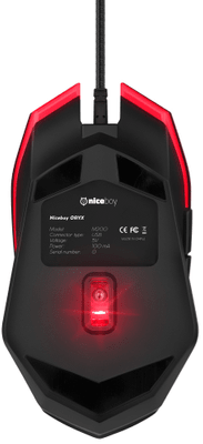 Herná myš Niceboy ORYX M200 drôtová 6 400 DPI programovateľné tlačidlá laserový snímač