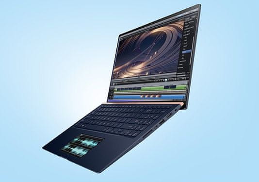 Asus Zenbook 14 14 palcov Intel Core 8. generácie, výkonný procesor, vysoká pamäť RAM, dedikovaná grafika NVIDIA GeForce GTX, SSD