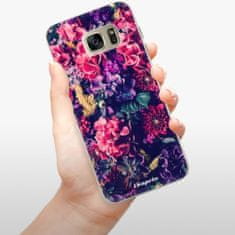 iSaprio Silikónové puzdro - Flowers 10 pre Samsung Galaxy S7 Edge