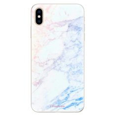 iSaprio Silikónové puzdro - Raibow Marble 10 pre Apple iPhone Xs Max