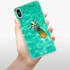 iSaprio Silikónové puzdro - Pineapple 10 pre Apple iPhone Xs Max