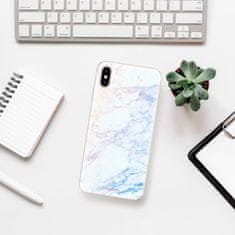 iSaprio Silikónové puzdro - Raibow Marble 10 pre Apple iPhone Xs Max