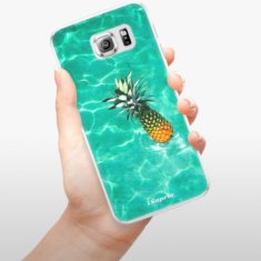 iSaprio Silikónové puzdro - Pineapple 10 pre Samsung Galaxy S6 Edge