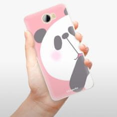 iSaprio Silikónové puzdro - Panda 01 pre Huawei Y5 II
