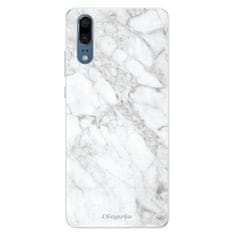 iSaprio Silikónové puzdro - SilverMarble 14 pre Huawei P20