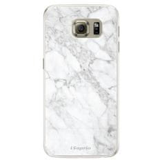 iSaprio Silikónové puzdro - SilverMarble 14 pre Samsung Galaxy S6 Edge