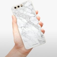 iSaprio Silikónové puzdro - SilverMarble 14 pre Huawei P10