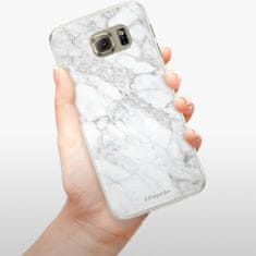 iSaprio Silikónové puzdro - SilverMarble 14 pre Samsung Galaxy S6 Edge