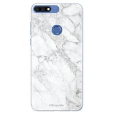 iSaprio Silikónové puzdro - SilverMarble 14 pre Honor 7C