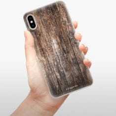 iSaprio Silikónové puzdro - Wood 11 pre Apple iPhone Xs Max