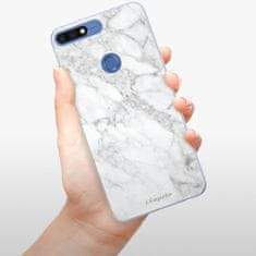 iSaprio Silikónové puzdro - SilverMarble 14 pre Honor 7C