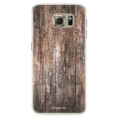 iSaprio Silikónové puzdro - Wood 11 pre Samsung Galaxy S6 Edge