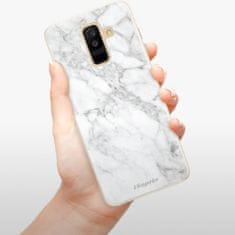 iSaprio Silikónové puzdro - SilverMarble 14 pre Samsung Galaxy A6 plus