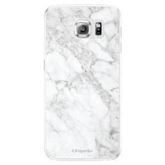 iSaprio Silikónové puzdro - SilverMarble 14 pre Samsung Galaxy S6 Edge