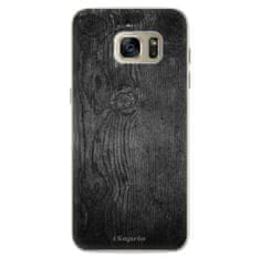 iSaprio Silikónové puzdro - Black Wood 13 pre Samsung Galaxy S7