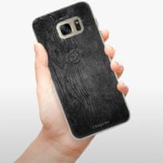 iSaprio Silikónové puzdro - Black Wood 13 pre Samsung Galaxy S7