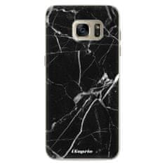 iSaprio Silikónové puzdro - Black Marble 18 pre Samsung Galaxy S7