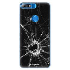 iSaprio Silikónové puzdro - Broken Glass 10 pre Huawei Y7 Prime 2018