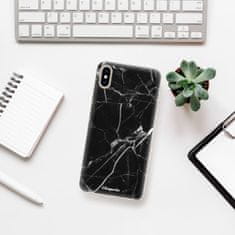 iSaprio Silikónové puzdro - Black Marble 18 pre Apple iPhone Xs Max