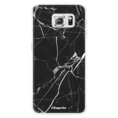 iSaprio Silikónové puzdro - Black Marble 18 pre Samsung Galaxy S6 Edge