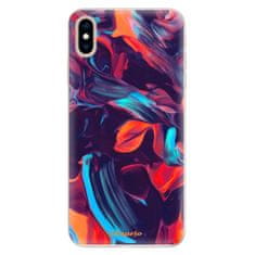 iSaprio Silikónové puzdro - Color Marble 19 pre Apple iPhone Xs Max