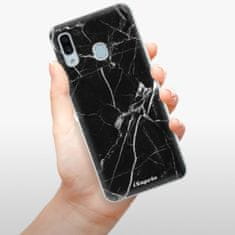 iSaprio Silikónové puzdro - Black Marble 18 pre Samsung Galaxy A30