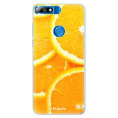 iSaprio Silikónové puzdro - Orange 10 pre Huawei Y7 Prime 2018