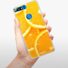 iSaprio Silikónové puzdro - Orange 10 pre Huawei Y7 Prime 2018