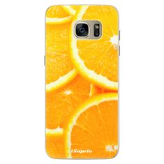 iSaprio Silikónové puzdro - Orange 10 pre Samsung Galaxy S7 Edge