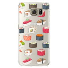 iSaprio Silikónové puzdro - Sushi Pattern pre Samsung Galaxy S6 Edge