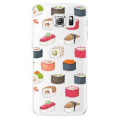 iSaprio Silikónové puzdro - Sushi Pattern pre Samsung Galaxy S6 Edge