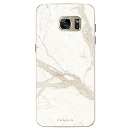 iSaprio Silikónové puzdro - Marble 12 pre Samsung Galaxy S7