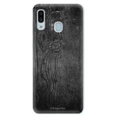 iSaprio Silikónové puzdro - Black Wood 13 pre Samsung Galaxy A30