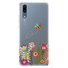 iSaprio Silikónové puzdro - Bee 01 pre Huawei P20