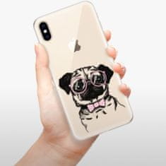 iSaprio Silikónové puzdro - The Pug pre Apple iPhone Xs Max