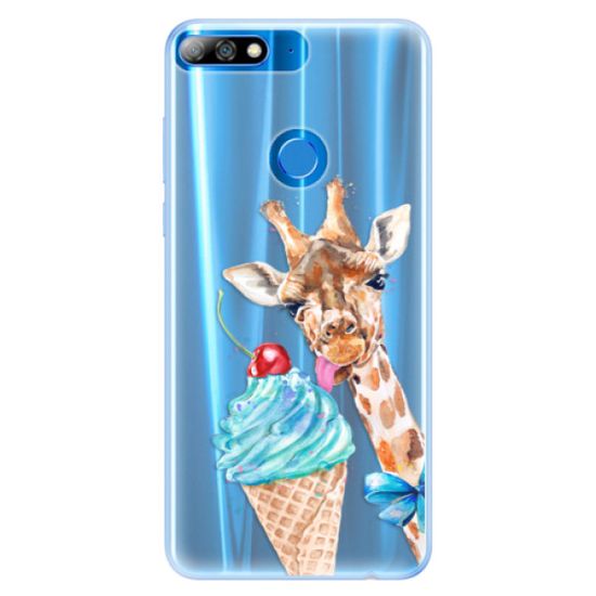 iSaprio Silikónové puzdro - Love Ice-Cream pre Huawei Y7 Prime 2018