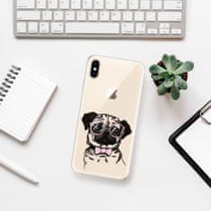 iSaprio Silikónové puzdro - The Pug pre Apple iPhone Xs Max